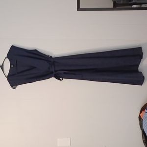 Womens dress, navy blue